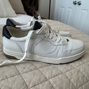 Madewell White and Black Women's Sneakers